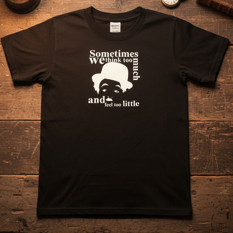 Charlie Chaplin T-Shirt - Great Dictator Speech, Various Colours