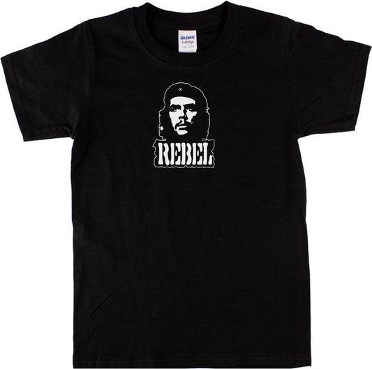Che Guevara 'Rebel' T-Shirt - Cuba, Political Protest, Revolutionary Icon, S-XXL