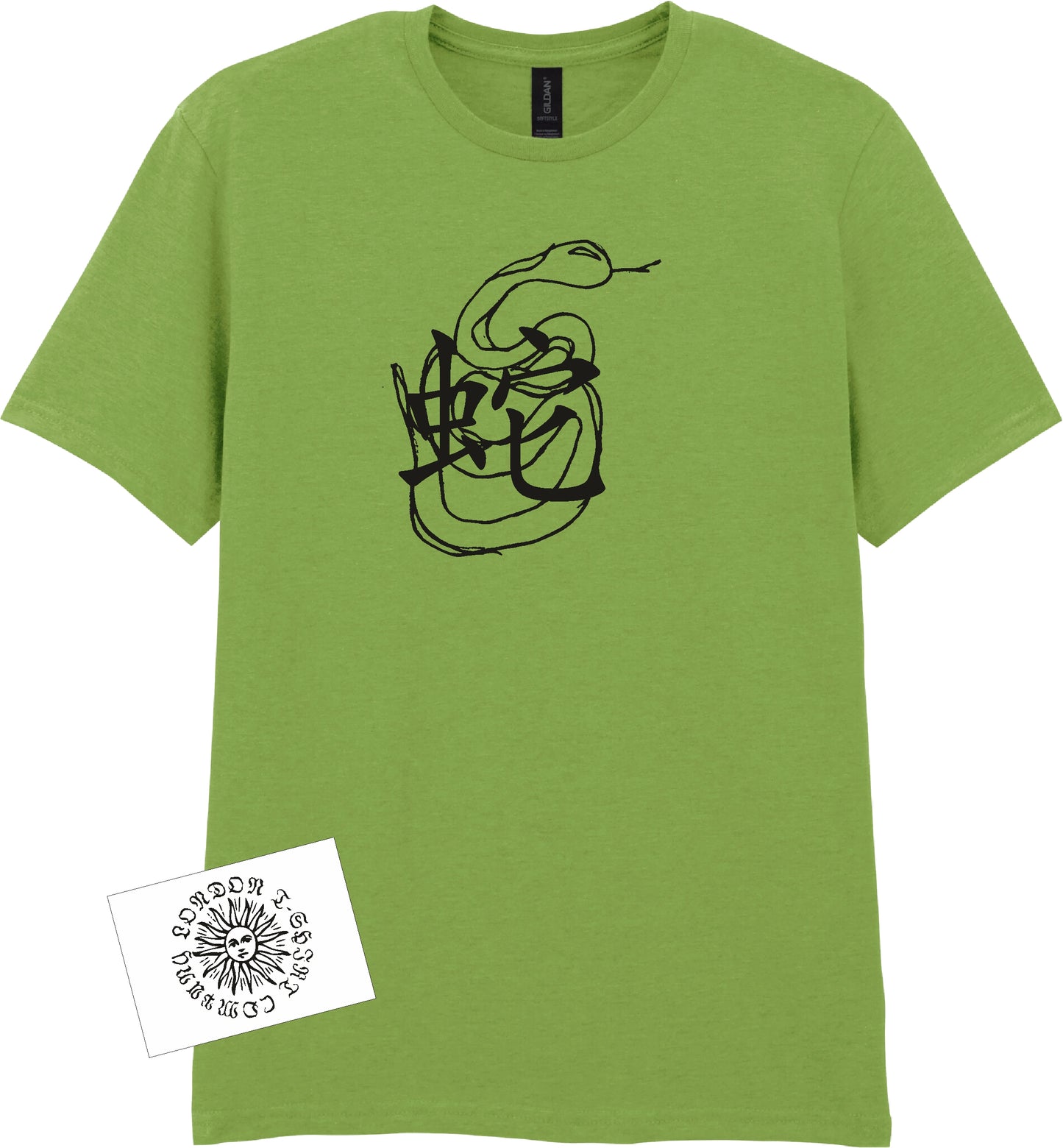 Snake Symbol T-Shirt - Chinese Folklore, Ancient, S-XXL