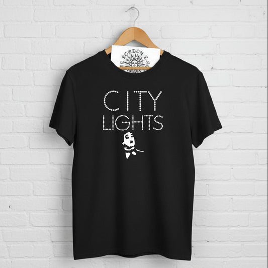 City Lights T-Shirt - Charlie Chaplin, 1930's FIlm, S-XXL