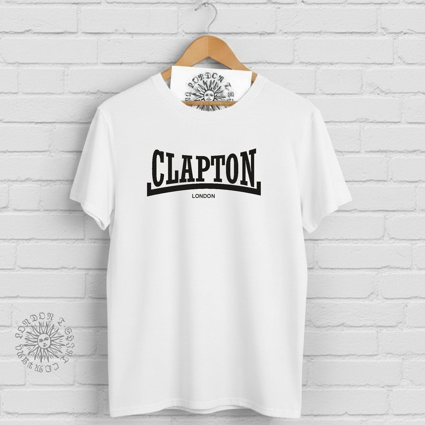 Clapton T-Shirt - Hackney, London Souvenir, Various Colours