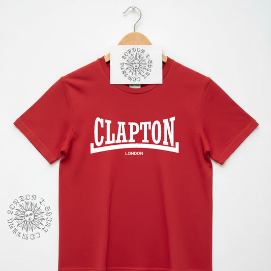 Clapton T-Shirt - Hackney, London Souvenir, Various Colours