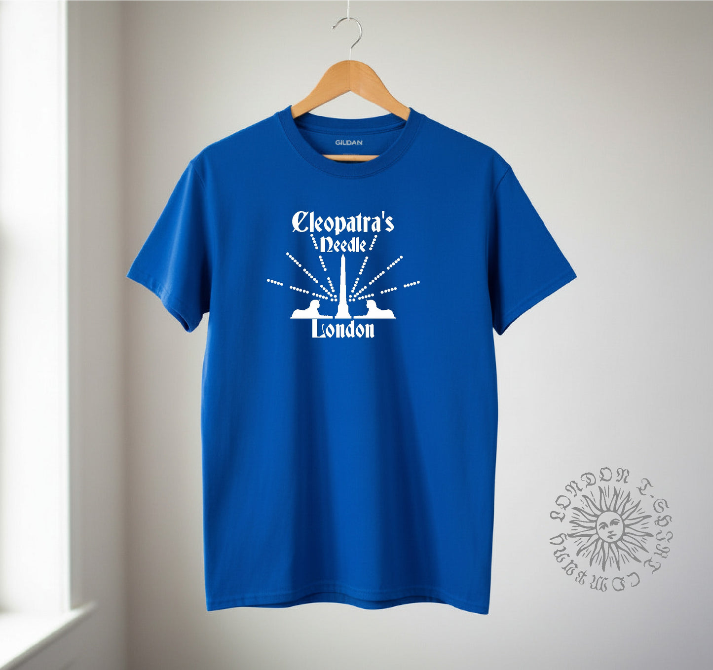 Cleopatra's Needle, London Souvenir T-Shirt: Various Colours