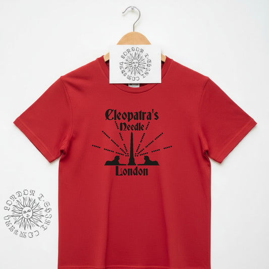 Cleopatra's Needle, London Souvenir T-Shirt: Various Colours