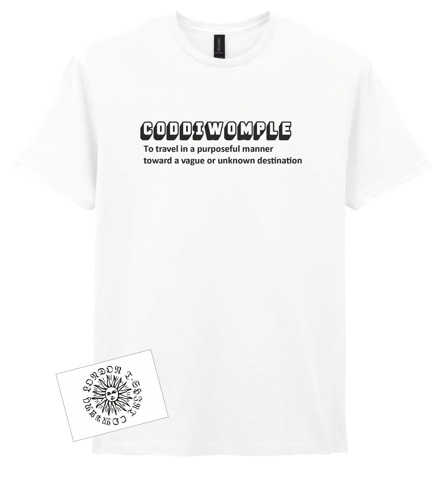 Coddiwomple T-Shirt - Walker Gift Top, Hiking, Various Colours