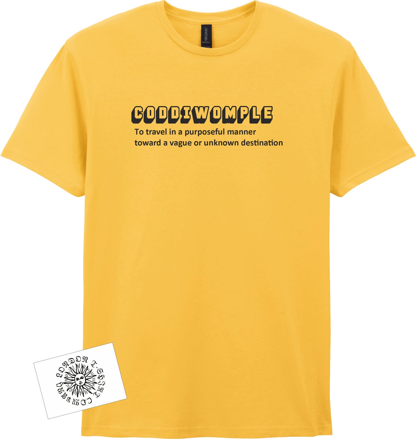 Coddiwomple T-Shirt - Walker Gift Top, Hiking, Various Colours