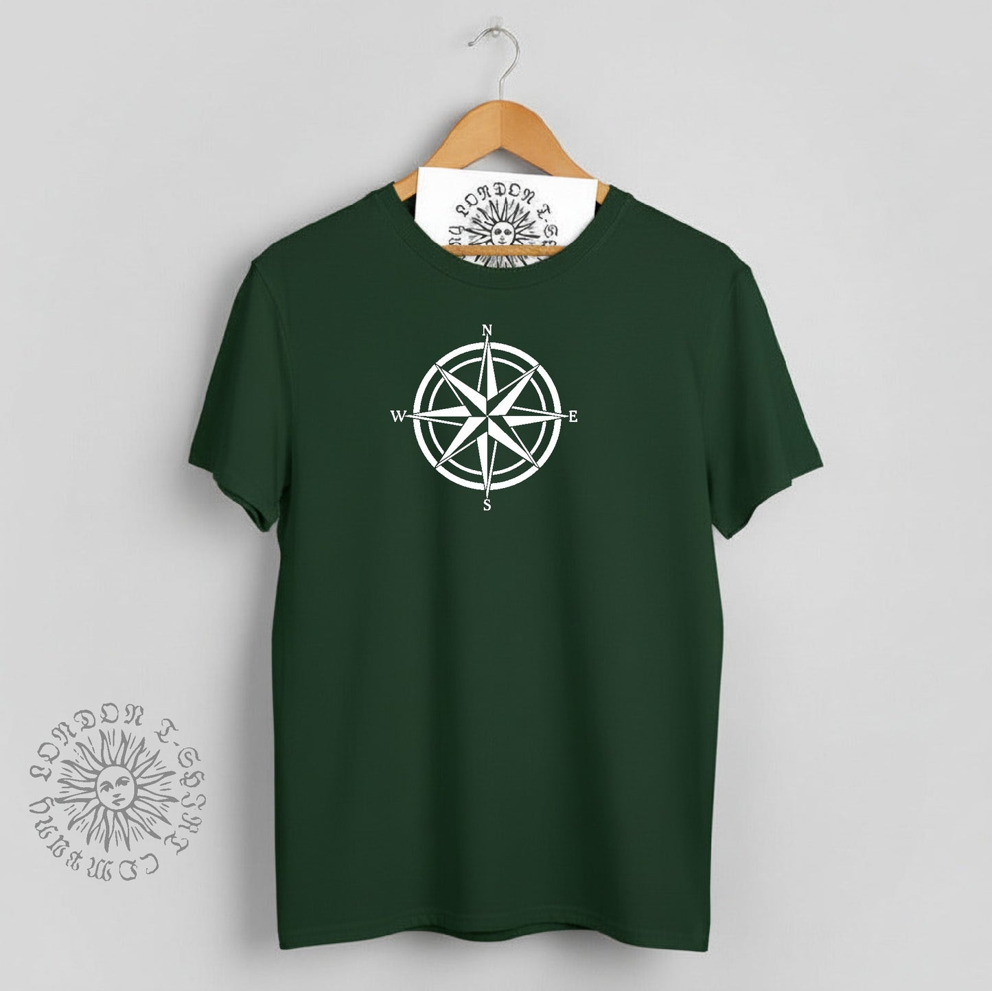 Compass T-Shirt - Explore, Travel Top, Various Colours