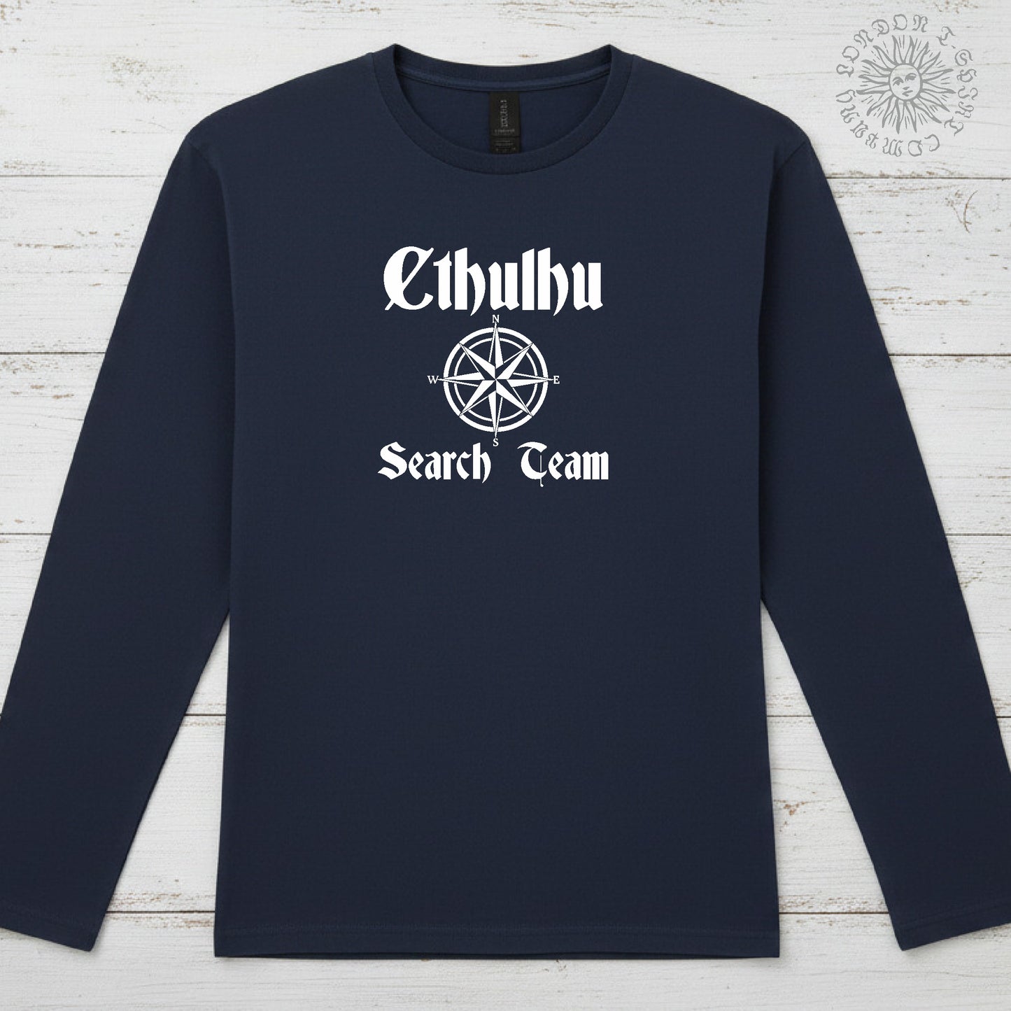 Cthulhu Long Sleeve T-Shirt: Search Team, H. P. Lovecraft, Weird Fantasy Horror, Various Colours