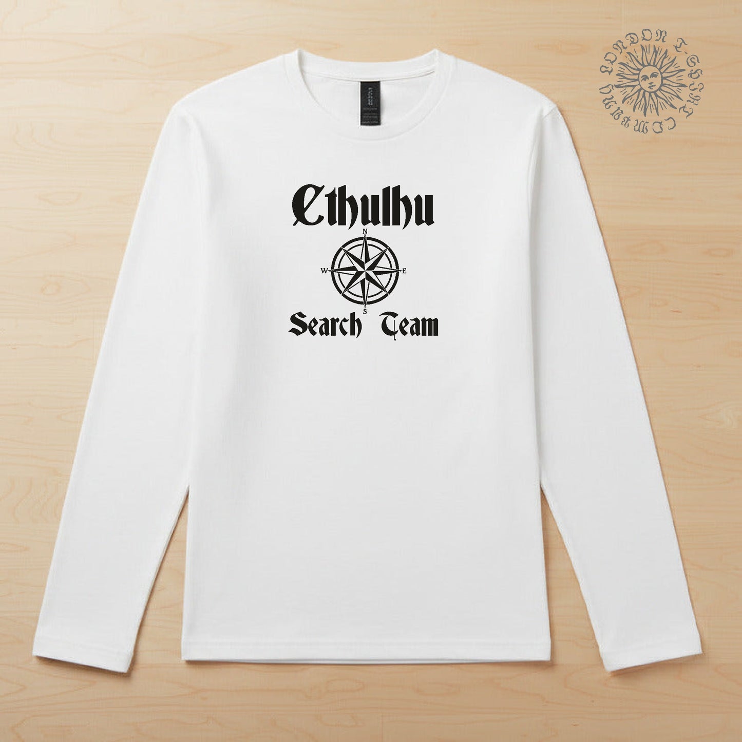 Cthulhu Long Sleeve T-Shirt: Search Team, H. P. Lovecraft, Weird Fantasy Horror, Various Colours