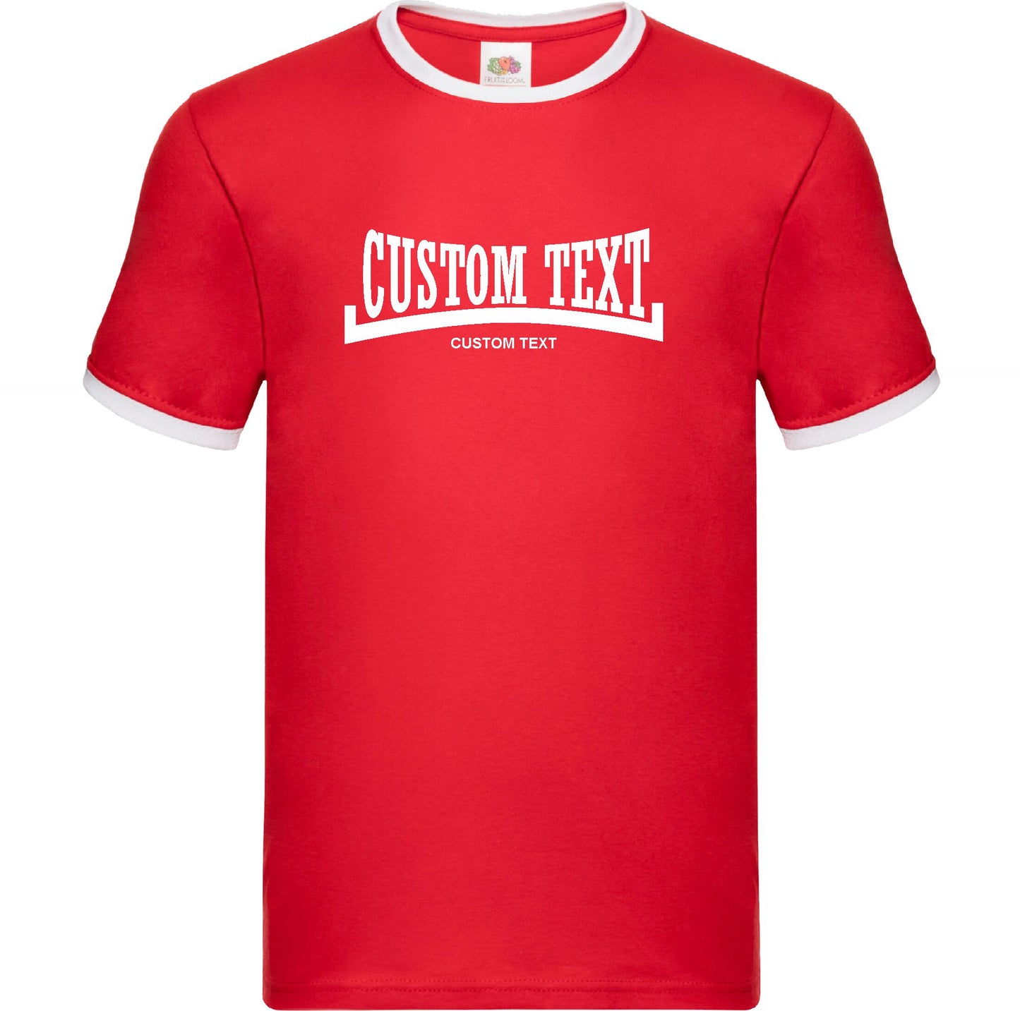 Personalised Custom Printed Retro Boxing Logo T-Shirt - Sub Culture, Football
