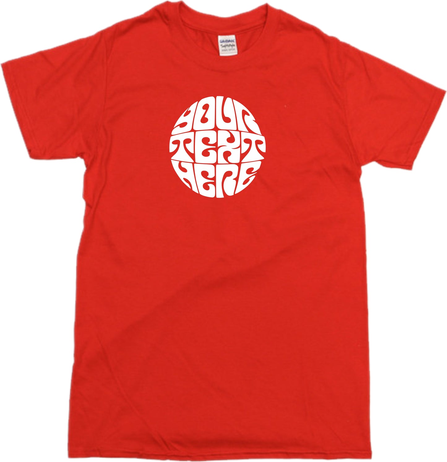 Custom Printed T-Shirt - Circle Logo, Counter Culture, Various Colours