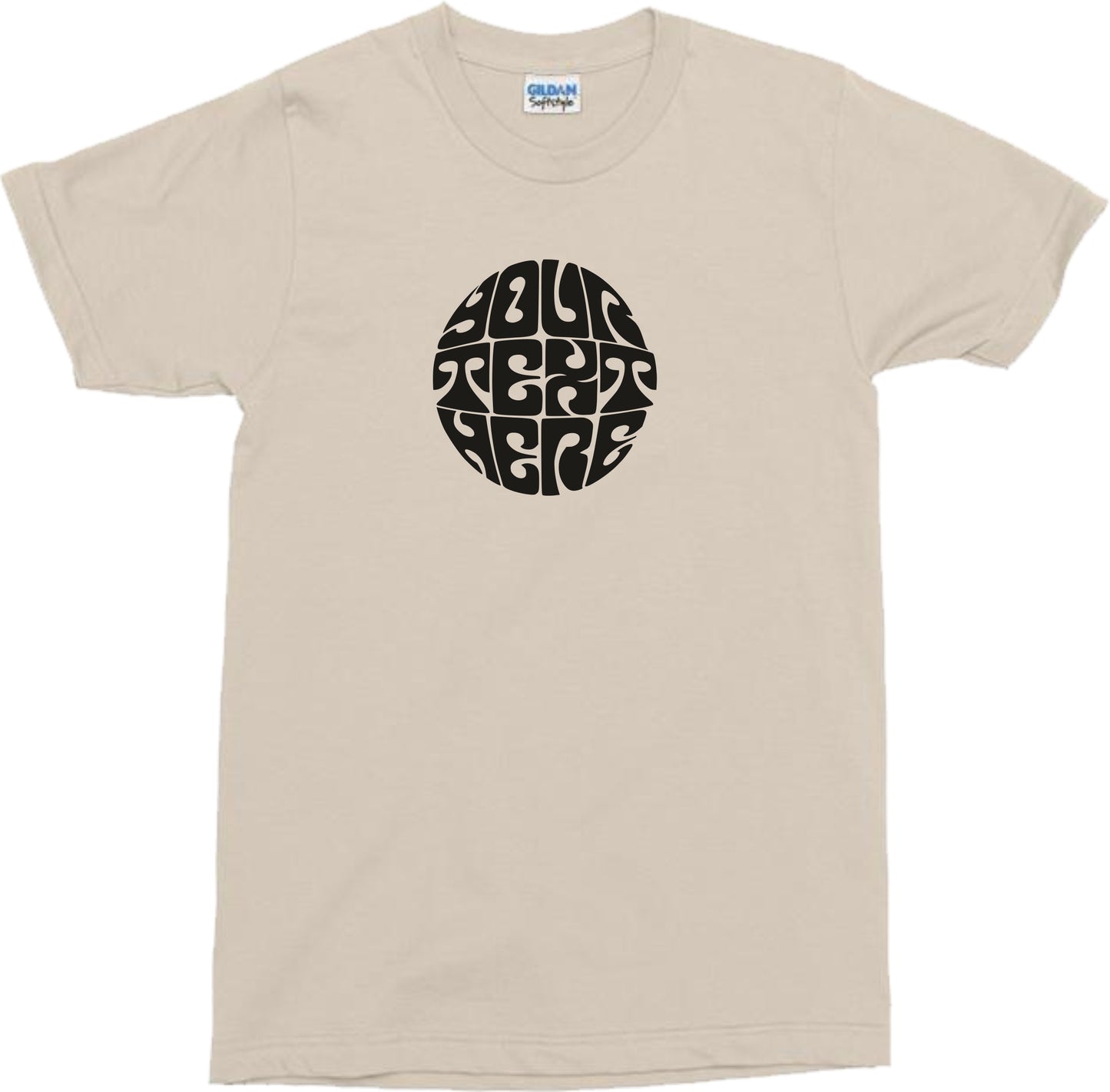 Custom Printed T-Shirt - Circle Logo, Counter Culture, Various Colours