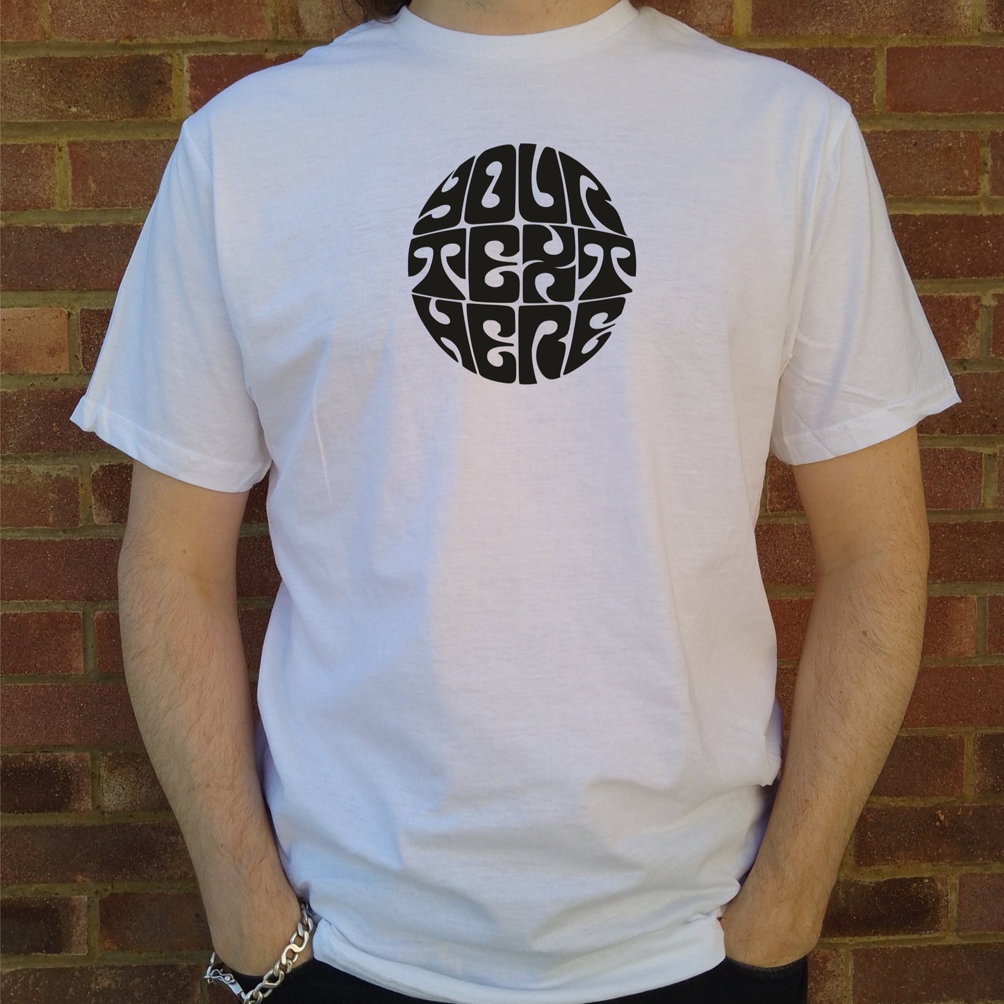 Custom Printed T-Shirt - Circle Logo, Counter Culture, Various Colours