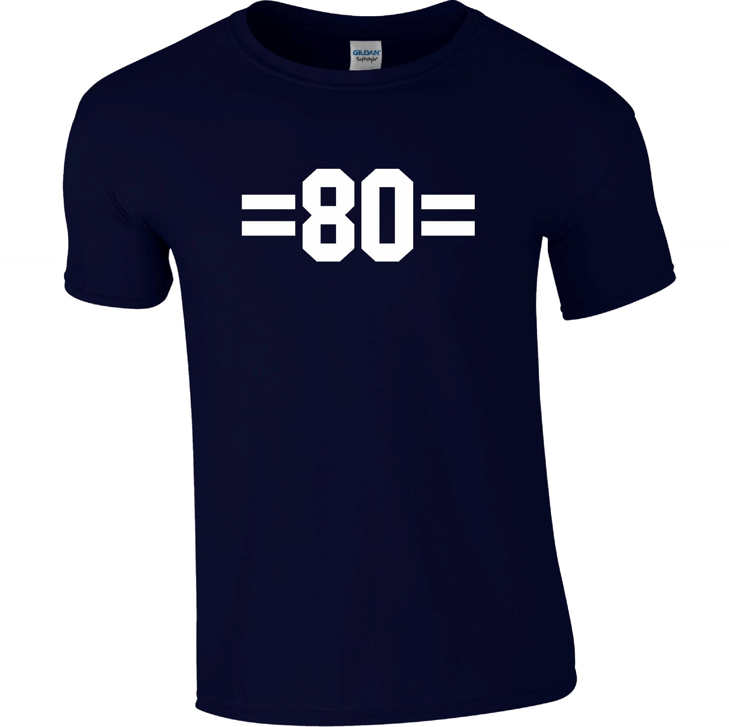 Custom Running Number T-Shirt - Personalised Retro Style Marathon Top, Various Colours