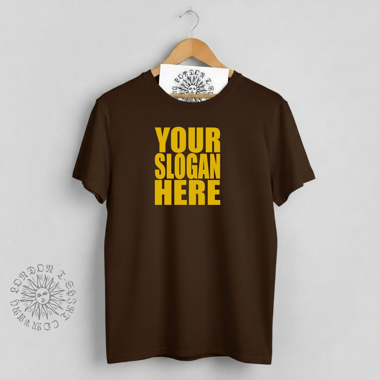 Custom Print Slogan T-Shirt: Impact, Various Colours