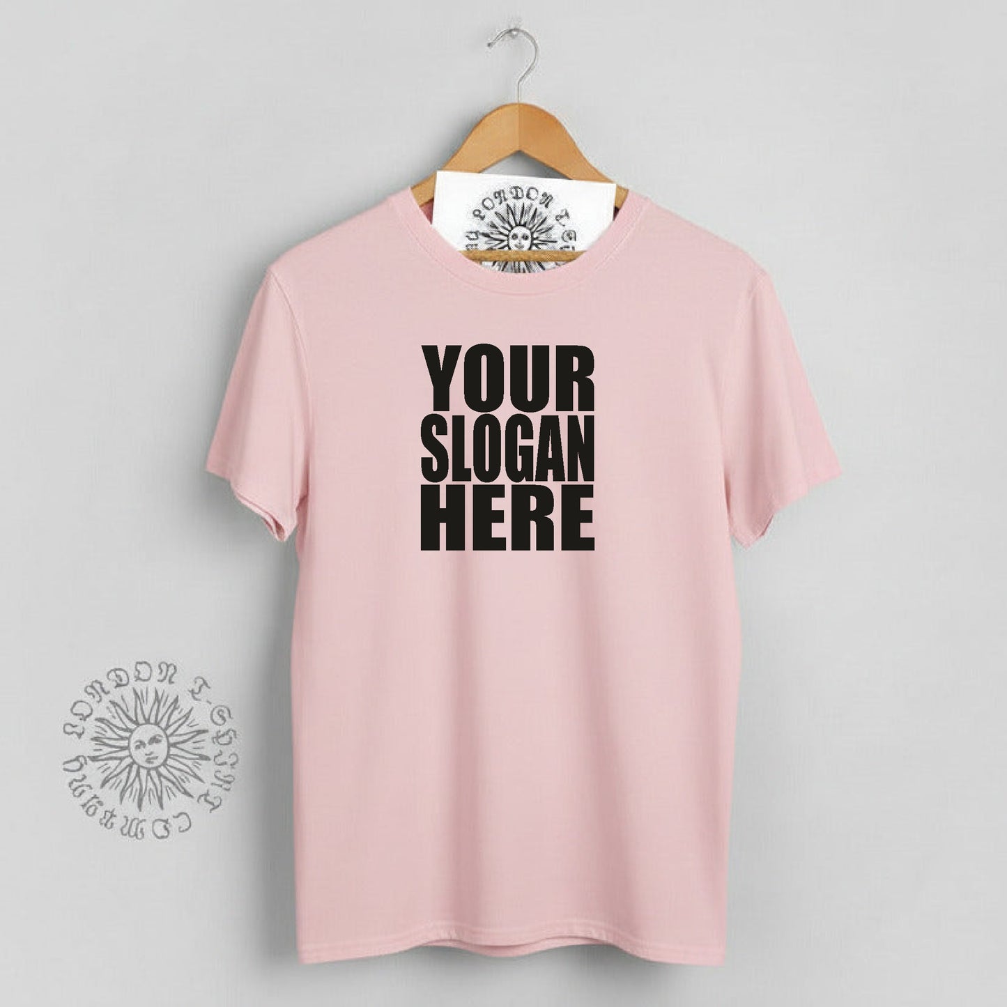 Custom Print Slogan T-Shirt: Impact, Various Colours
