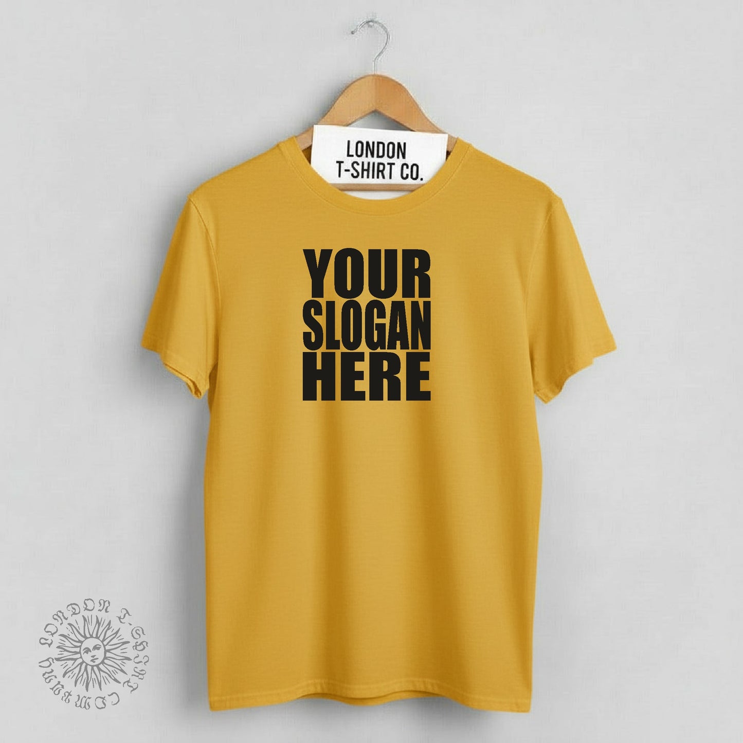 Custom Print Slogan T-Shirt: Impact, Various Colours