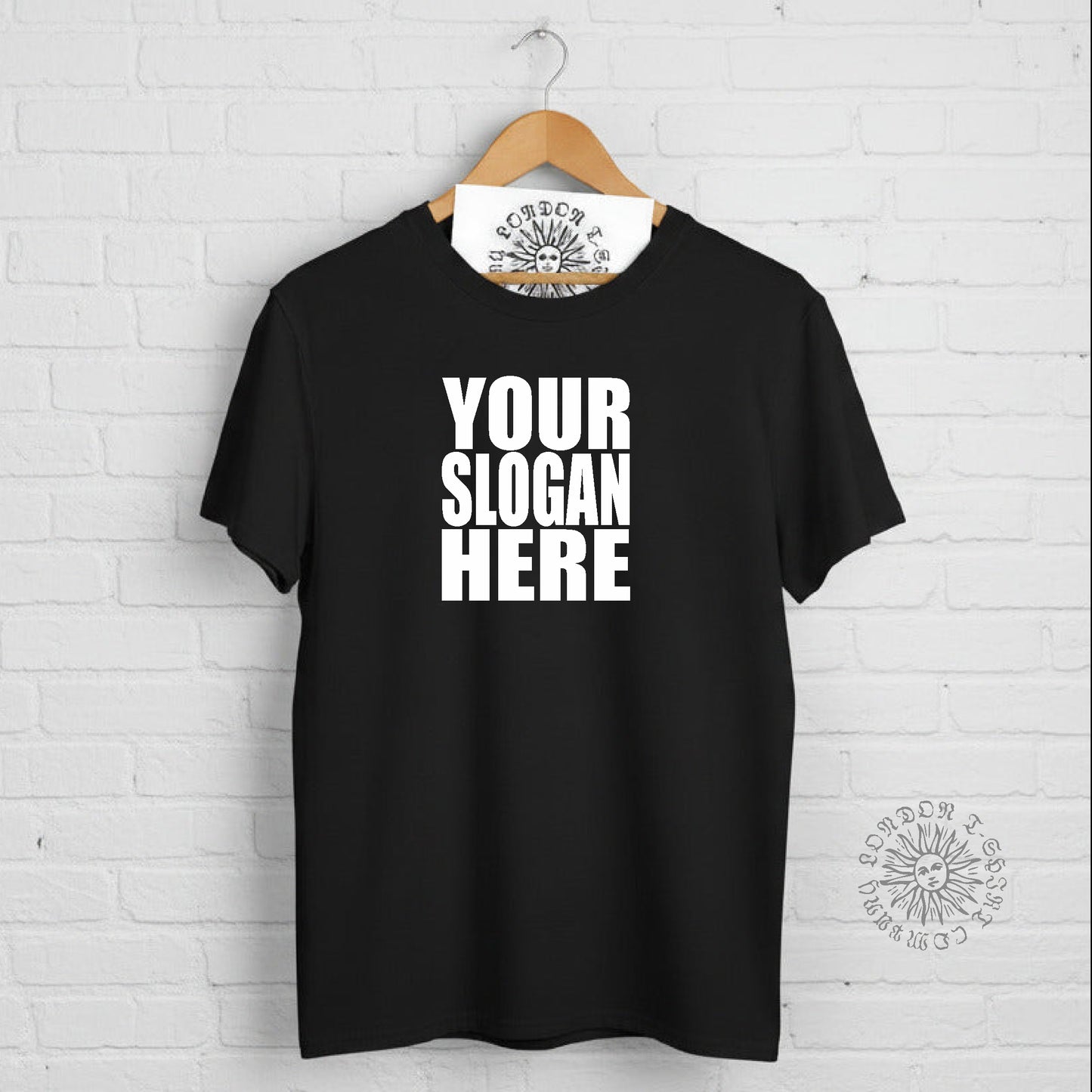 Custom Print Slogan T-Shirt: Impact, Various Colours
