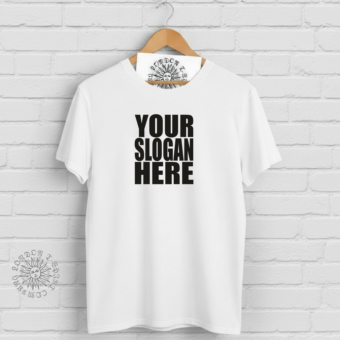 Custom Print Slogan T-Shirt: Impact, Various Colours