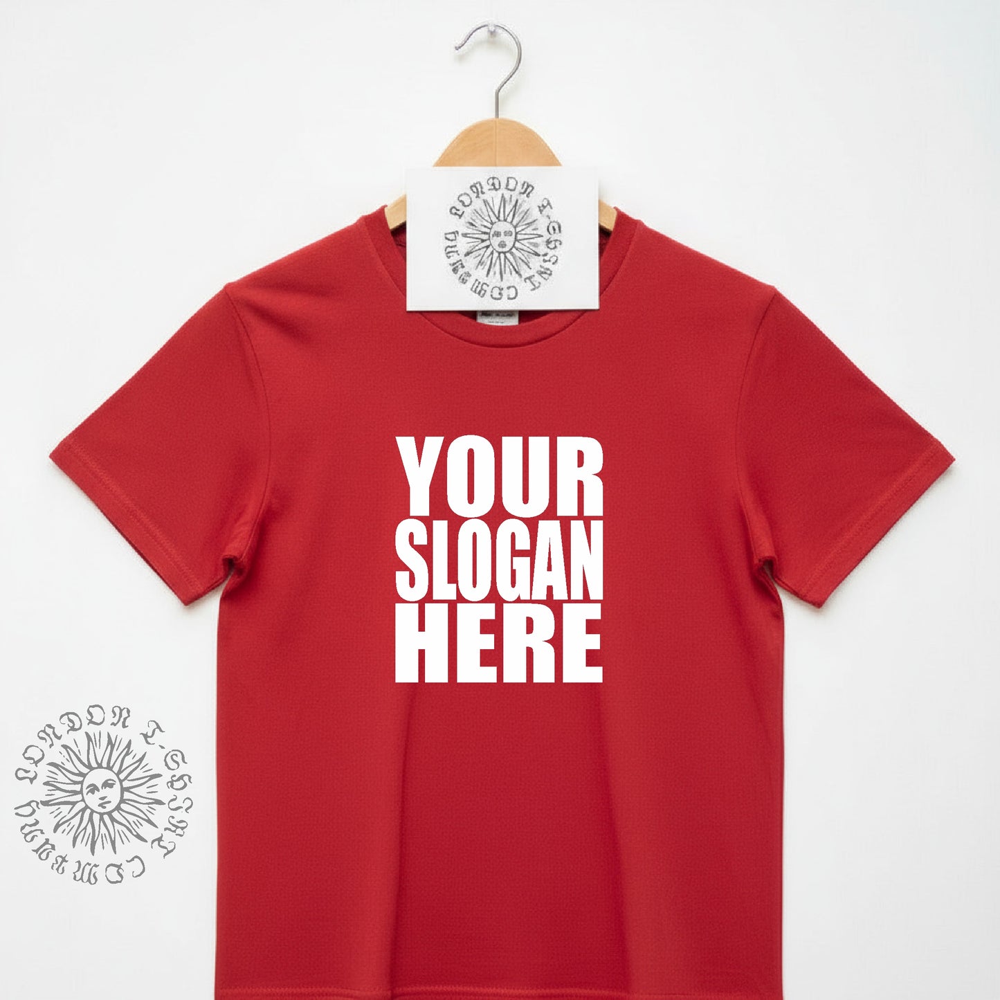 Custom Print Slogan T-Shirt: Impact, Various Colours