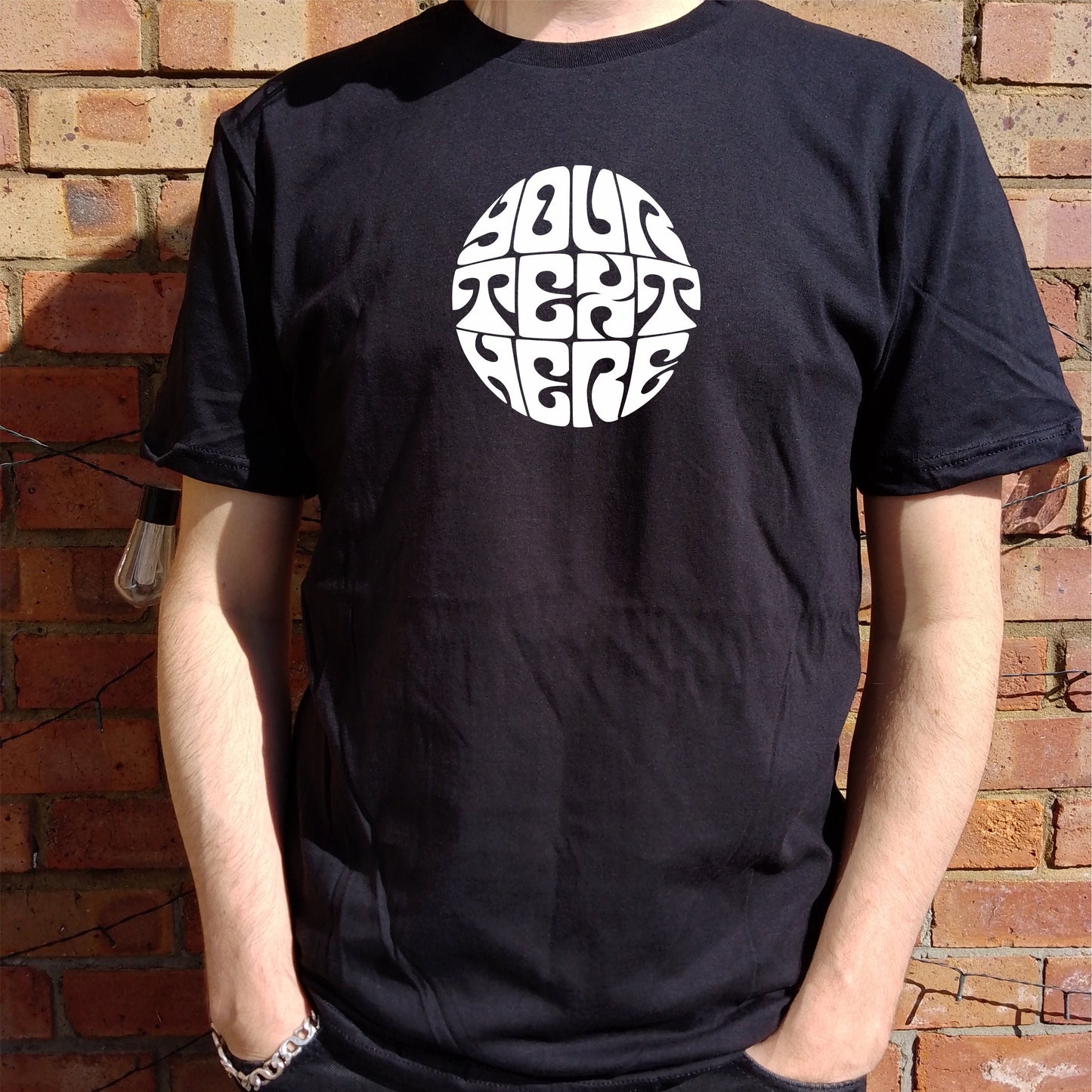 Custom Printed T-Shirt - Circle Logo, Counter Culture, Various Colours
