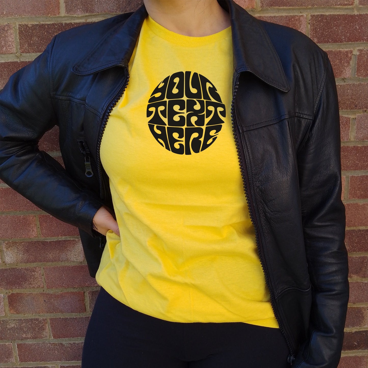 Custom Printed T-Shirt - Circle Logo, Counter Culture, Various Colours