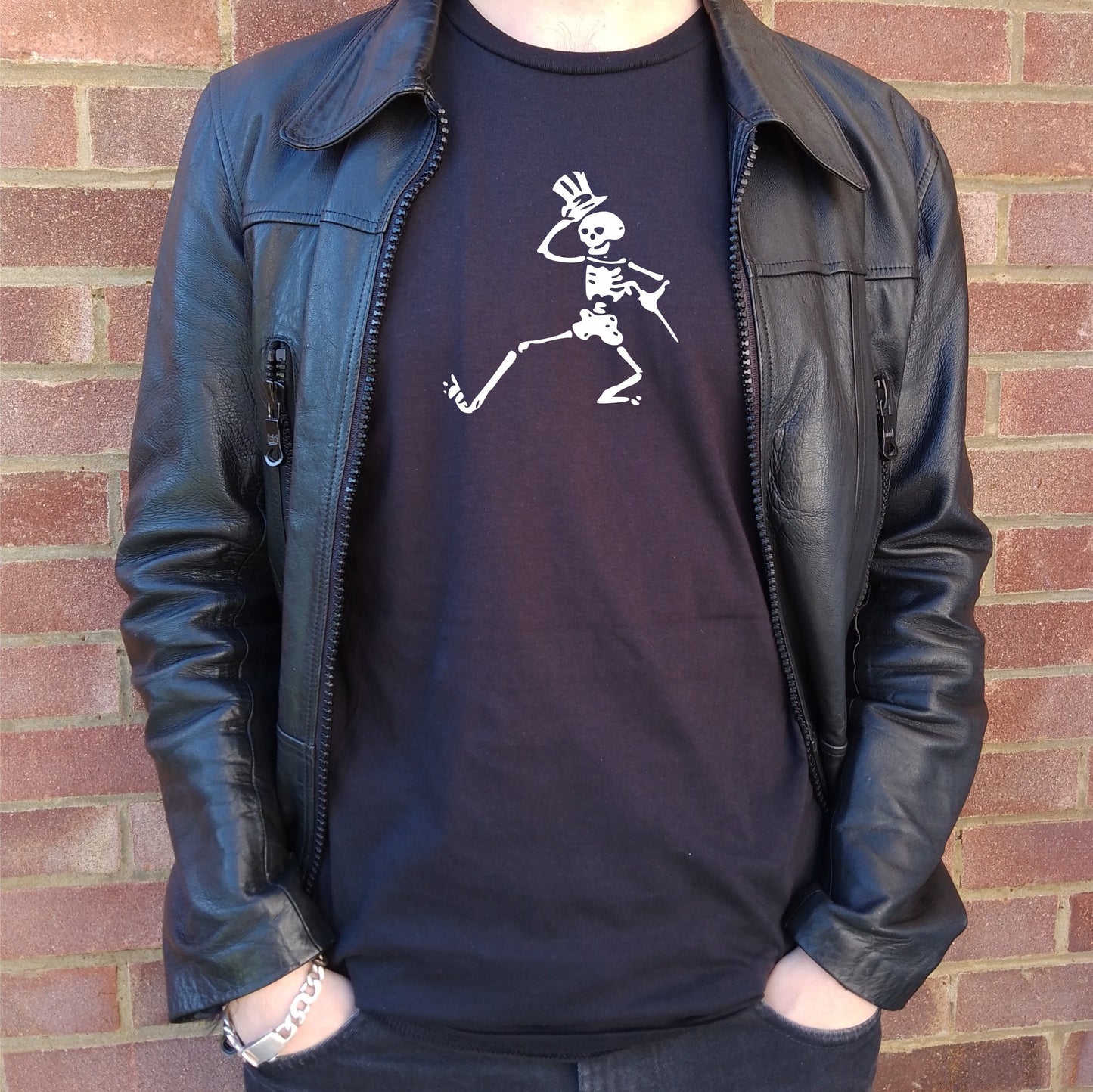 Dancing Skeleton T-Shirt - Halloween Gift, Gothic Horror Shirt, Various colours