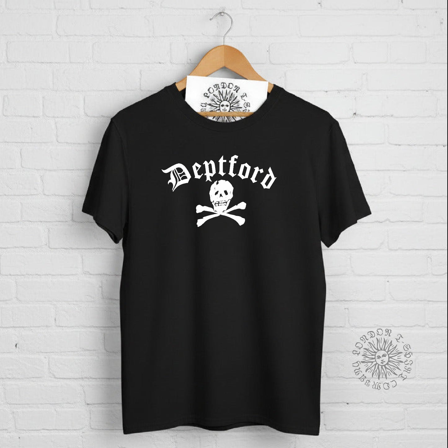 Deptford, Skull T-Shirt - South London Souvenir, Various Colours