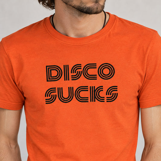 Disco Sucks T-Shirt - Retro, Punk, 70s, Various Colours