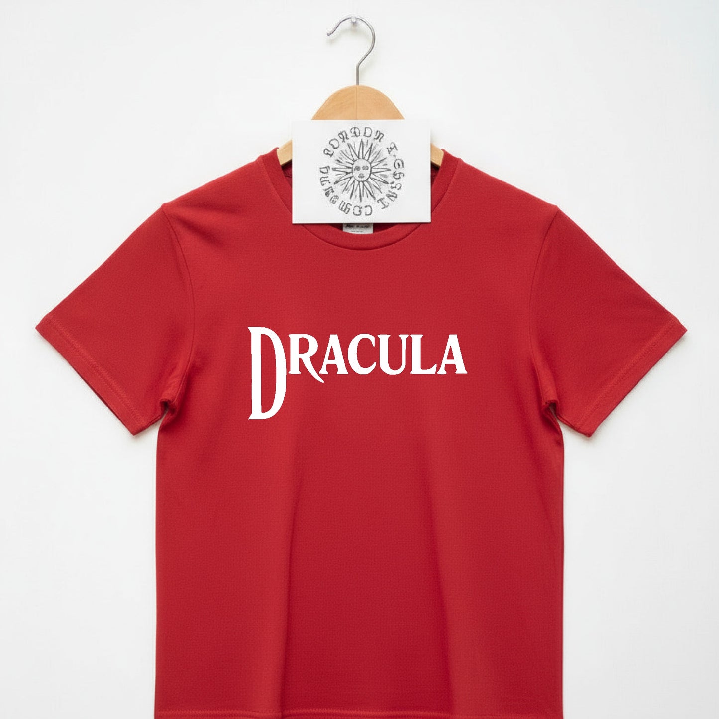 Dracula Unisex T-Shirt - Gothic Horror, Halloween,  Bram Stoker, Also In Black