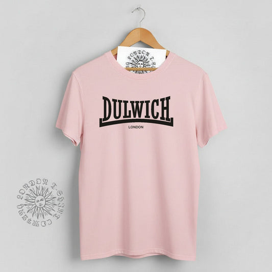 Dulwich T-Shirt - South London Souvenir, Custom Print Available, Various Colours