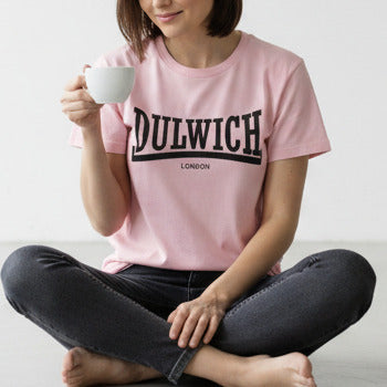Dulwich T-Shirt - South London Souvenir, Custom Print Available, Various Colours