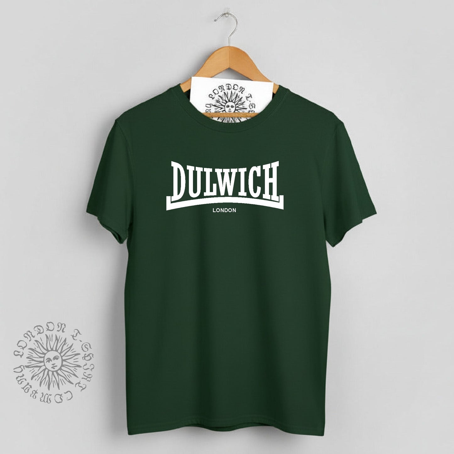 Dulwich T-Shirt - South London Souvenir, Custom Print Available, Various Colours
