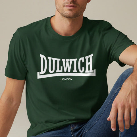 Dulwich T-Shirt - South London Souvenir, Custom Print Available, Various Colours