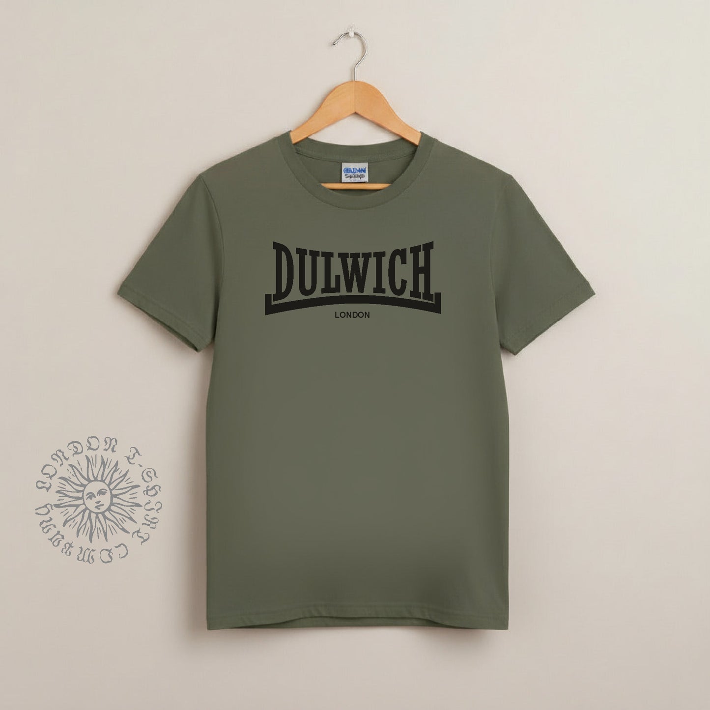 Dulwich T-Shirt - South London Souvenir, Custom Print Available, Various Colours