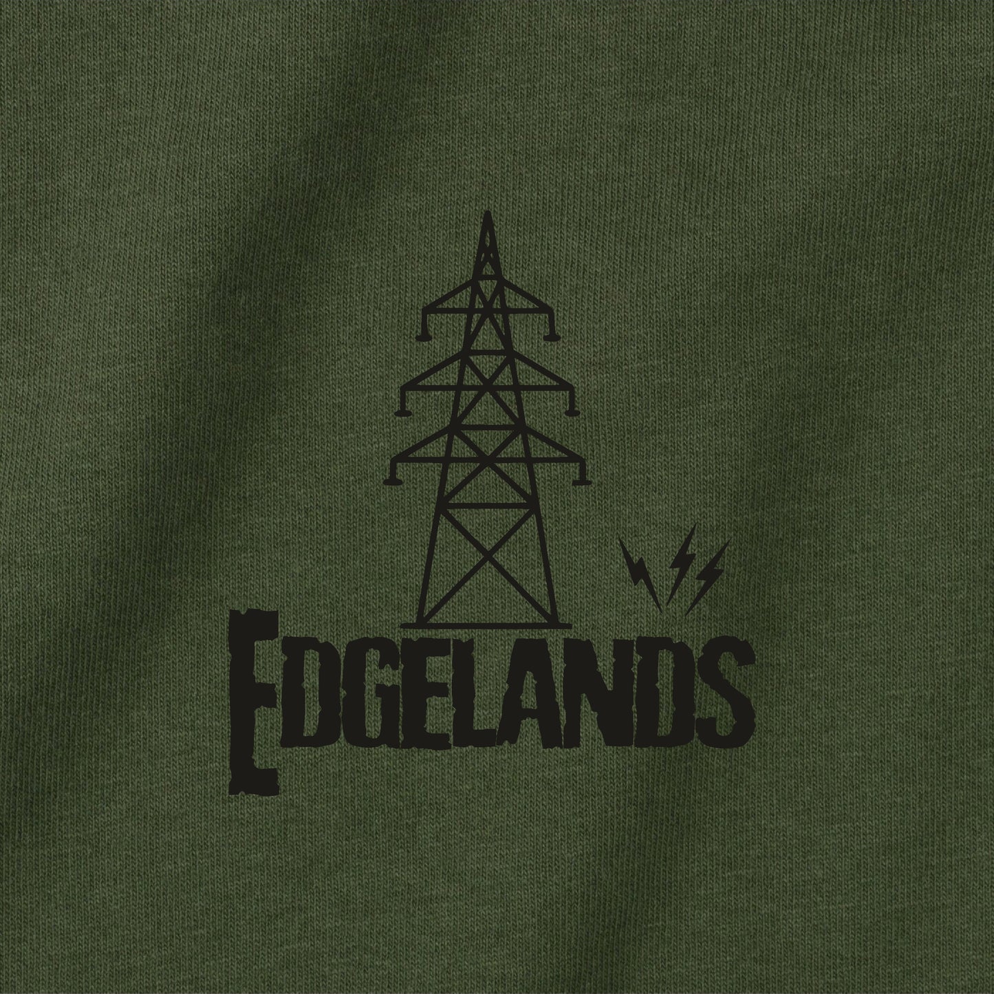 Edgelands 'Pylon' T-Shirt - Organic Cotton, Psychogeography, Various Colours