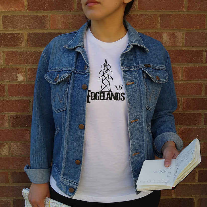 Edgelands 'Pylon' T-Shirt - Organic Cotton, Psychogeography, Various Colours