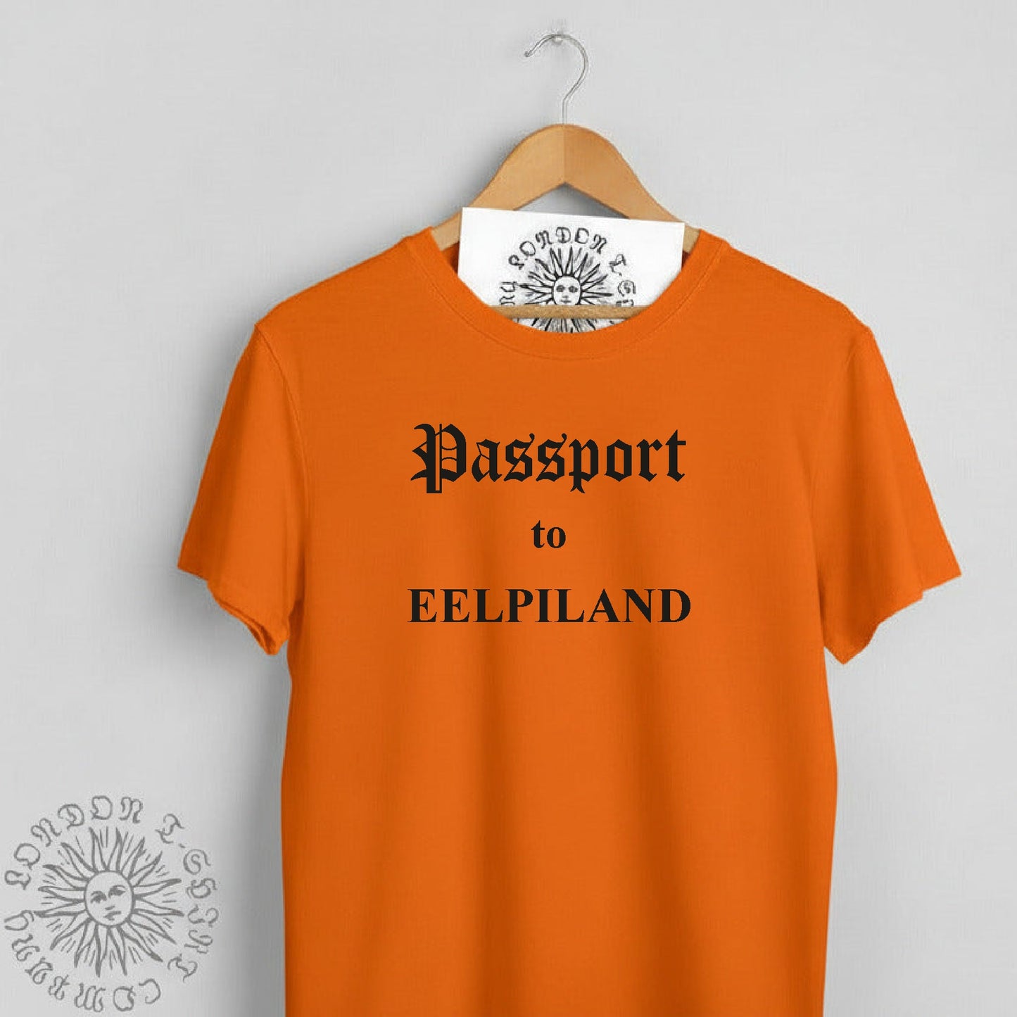 Eel Pie Island T-shirt - 'Passport To Eelpiland', 60s R&B, Rock N Rock, London Souvenir, S-XXL