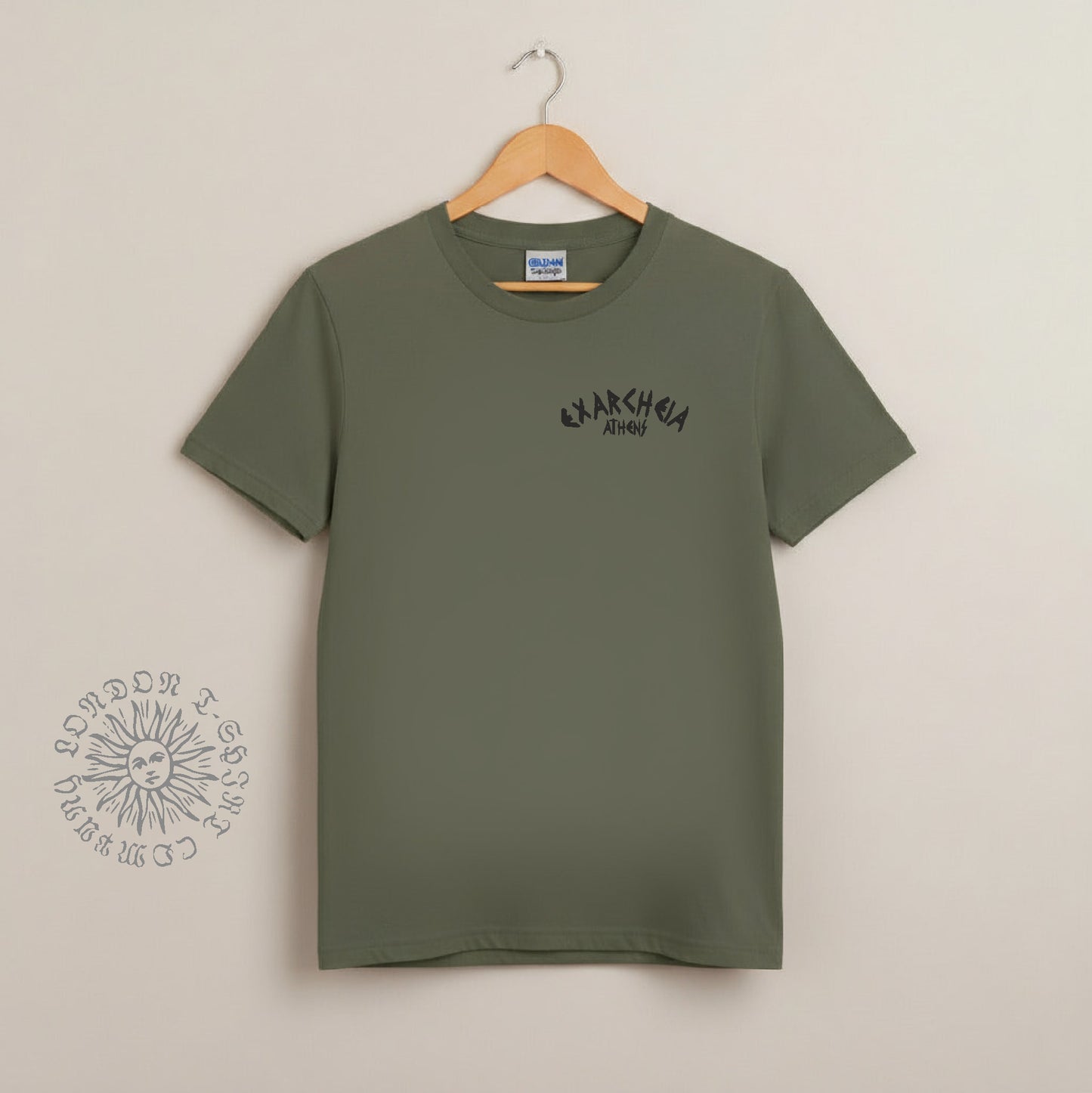 Exarcheia TShirt - Athens, Greece Souvenir Top, Various Colours