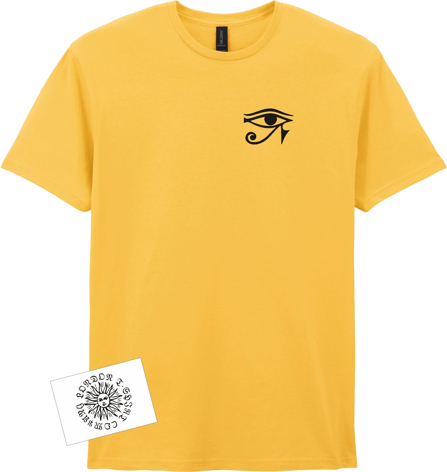 Eye Of Ra Pocket Logo T-Shirt - Egyptian Symbol, Various Colours