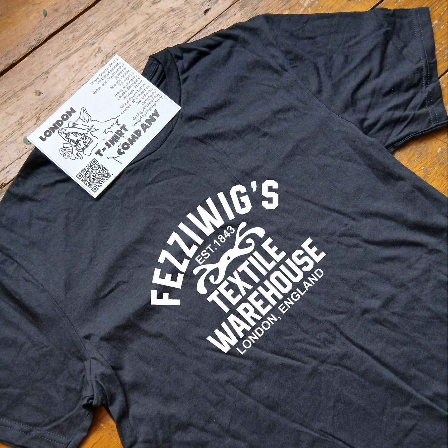 Fezziwig's Warehouse T-Shirt - A Christmas Carol, Charles Dickens, Gift, Various Colours