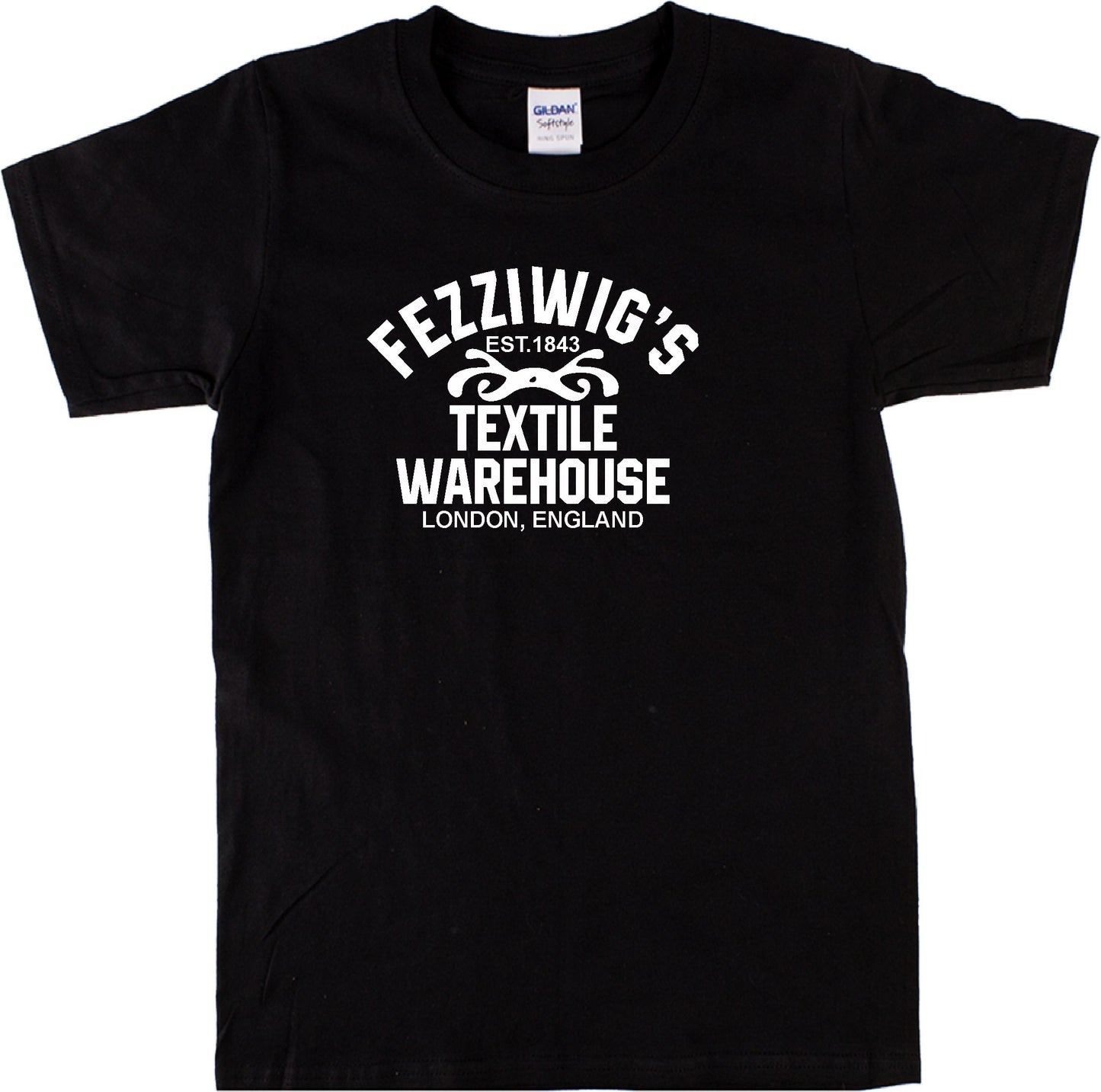 Fezziwig's Warehouse T-Shirt - A Christmas Carol, Charles Dickens, Gift, Various Colours