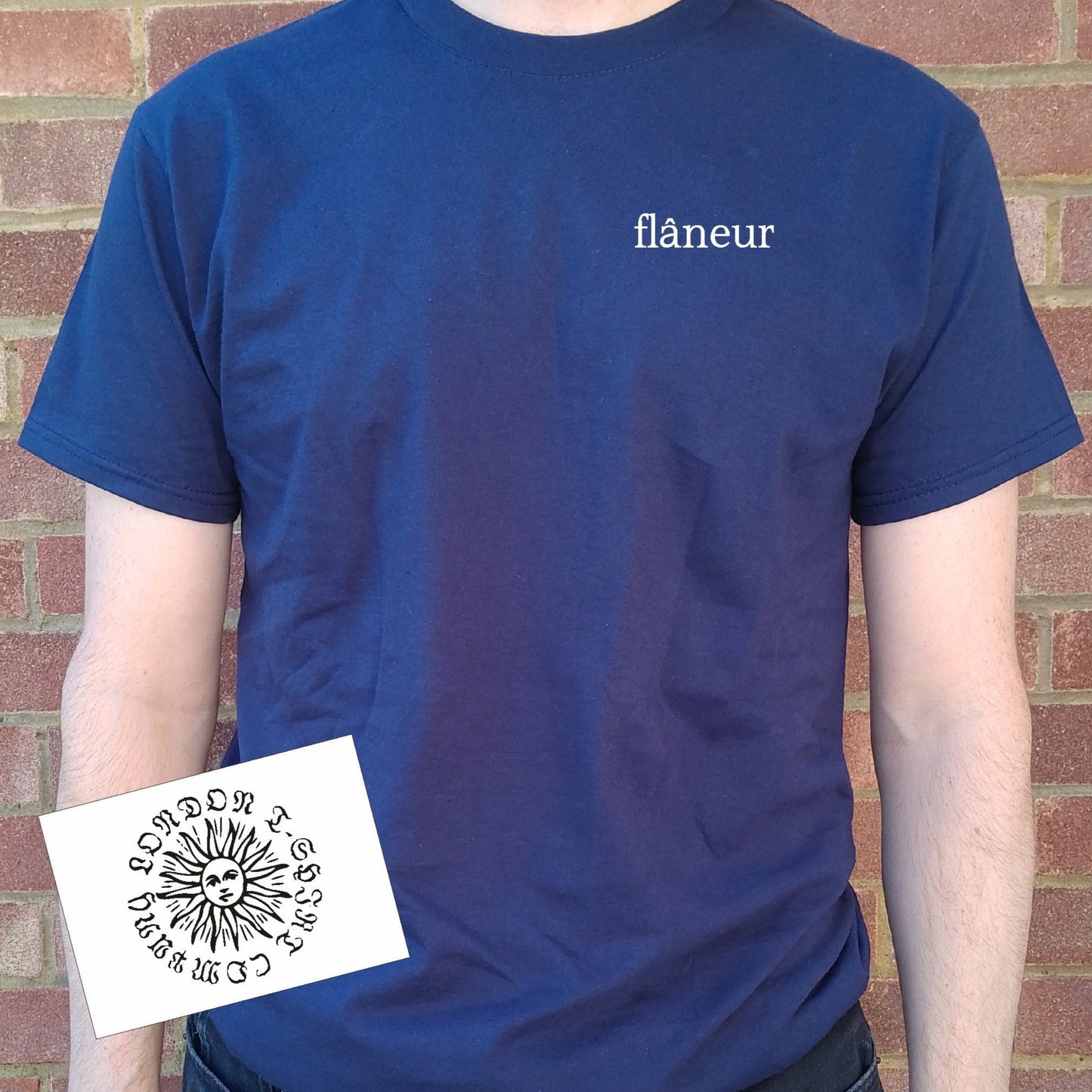 Flâneur T-Shirt - Walking, Stroller, Organic Cotton,  Various Colours