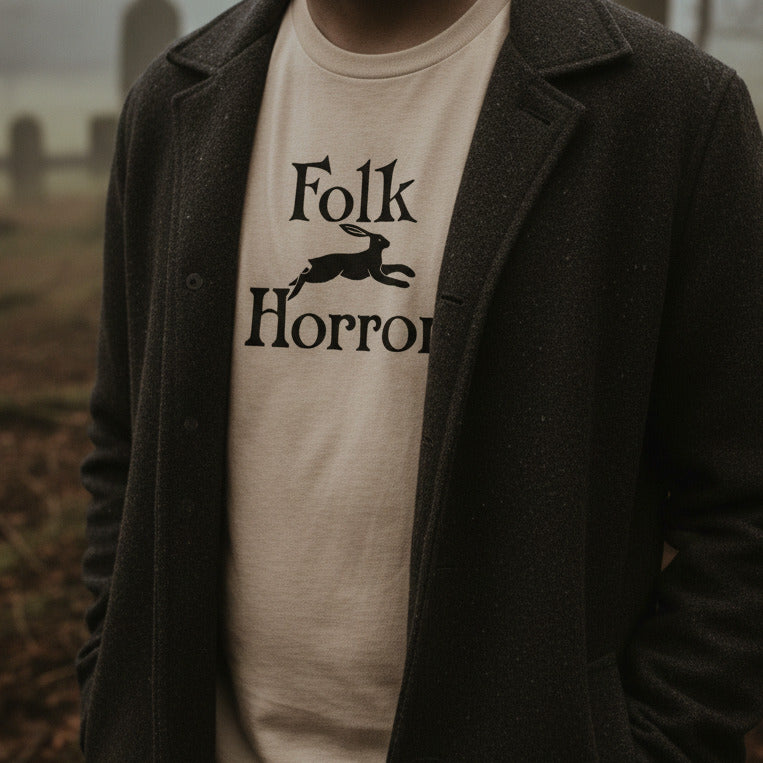 Folk Horror T-Shirt - Hare, Cult Horror Film Fan Gift Souvenir, Various Colours