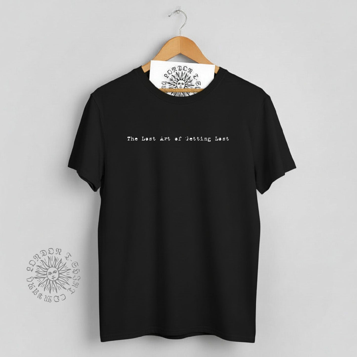 The Lost Art of Getting Lost T-Shirt: Organic Cotton, Various Colours