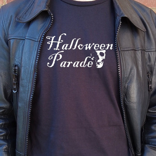 Halloween Parade T-Shirt - Skull, Ghosts, S-XXL