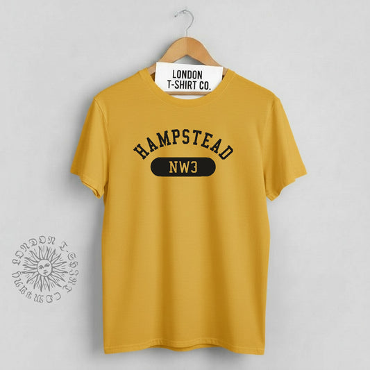 Hampstead NW3 T-Shirt - London Souvenir, Various Colours