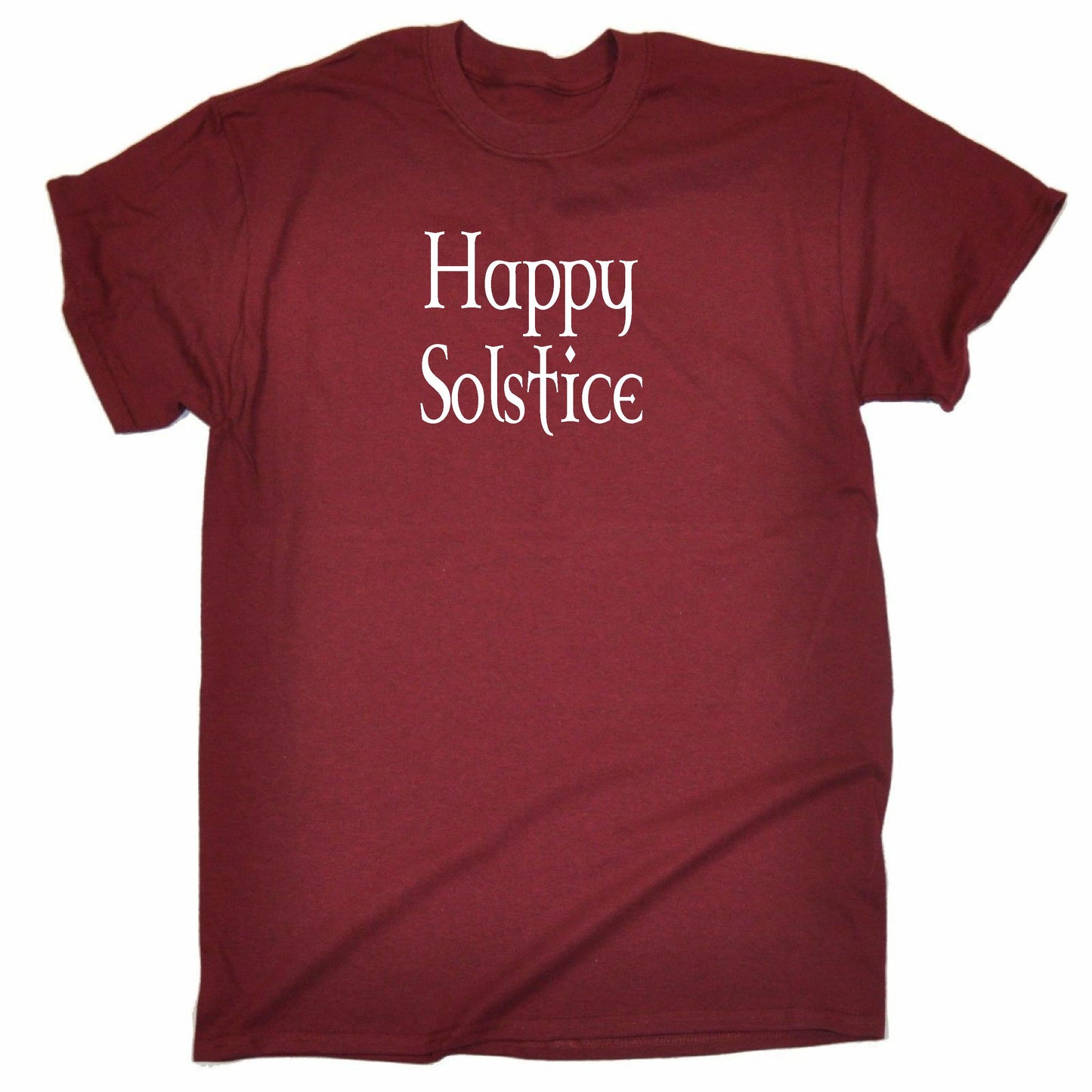 Happy Solstice T-Shirt - Alternative Christmas, Winter Festive Gift, Various Colours
