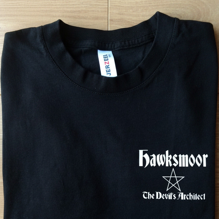 Hawksmoor T-Shirt:  Organic Cotton, Architect, Occult, Various Colours