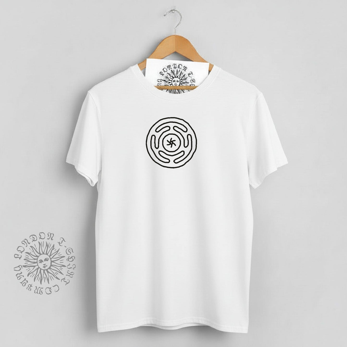 Hecate's Wheel T-Shirt - Wicca, Witchcraft, Gothic, Pagan Occult Gift, Various Colours